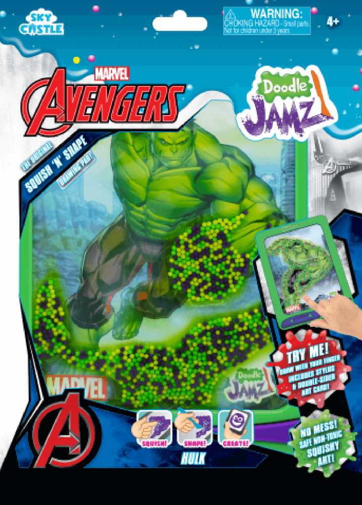DoodleJamz Marvel Hulk